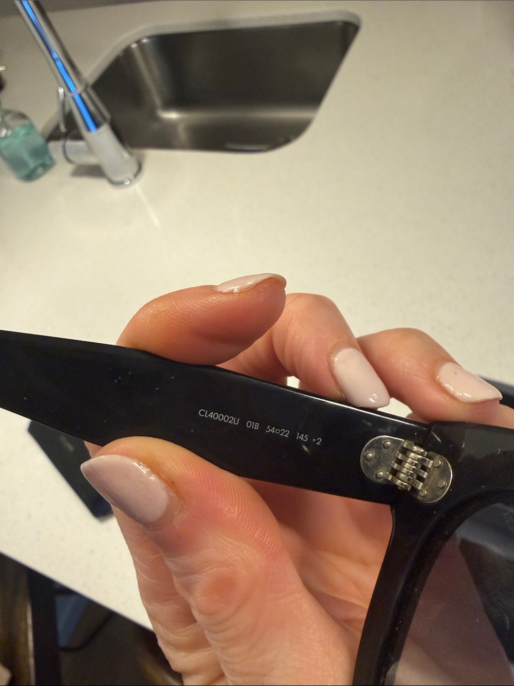 Celine Oversized Black Square Sunglasses - Picture 8 of 8
